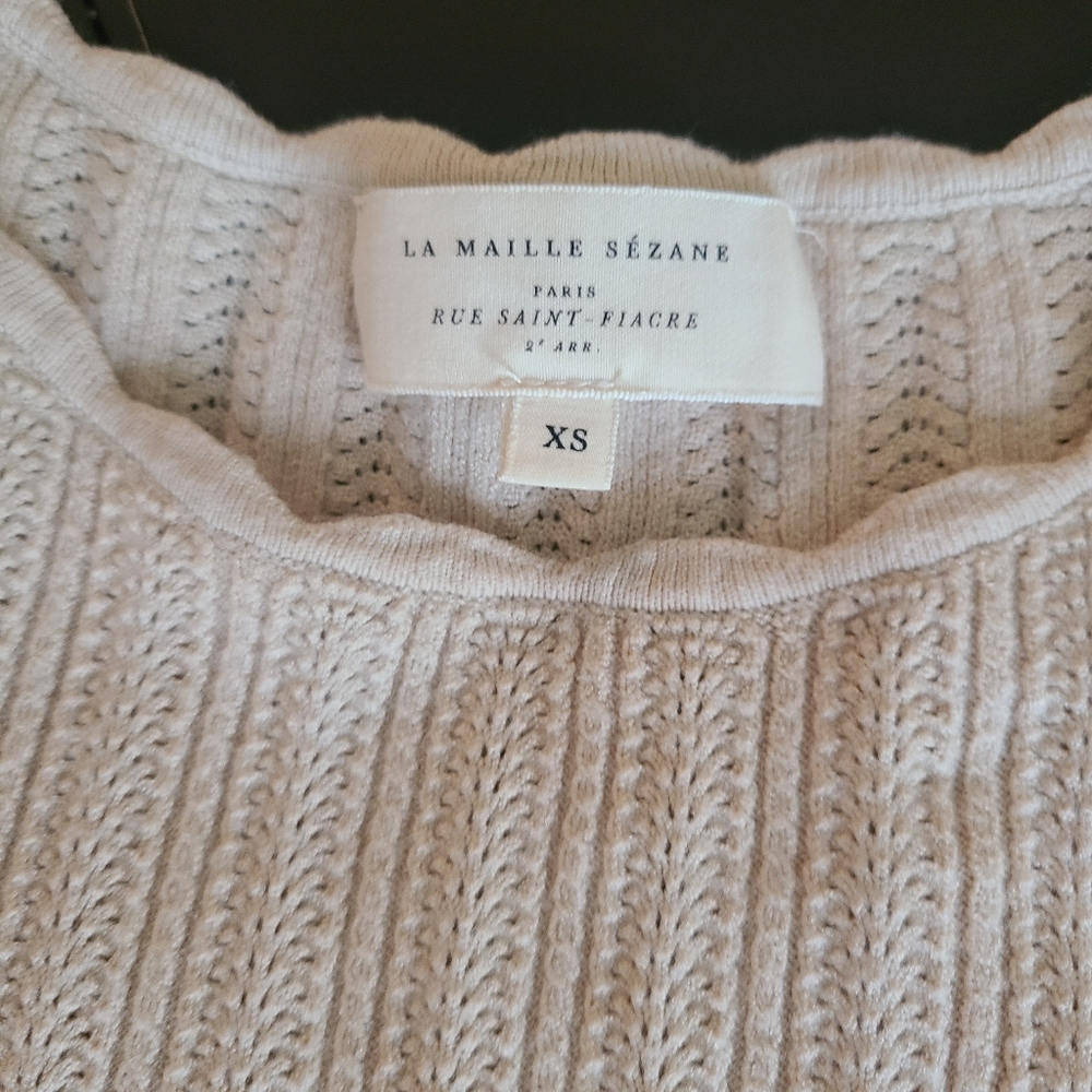 Sezane Nathan Knit Top View 5